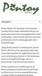 Mobile Screenshot of pintoyseeds.com