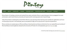 Tablet Screenshot of pintoyseeds.com